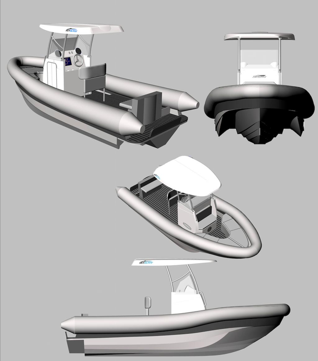 The first production model of the SB20 will be a centre console and will be on display at next weekend’s Hutchwilco New Zealand Boat Show. © Lancer Industries. www.lancer.co.nz